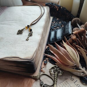 Grimoire Journal Book of Shadows Spell Book Recipe Book Coptic ...