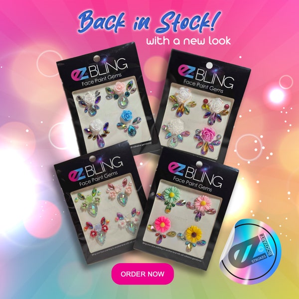 EZ Bling - To enhance your face painted designs