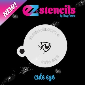 NEW: EZ Stencils - Cute Eye Stencil Set for Face Painting and Airbrush