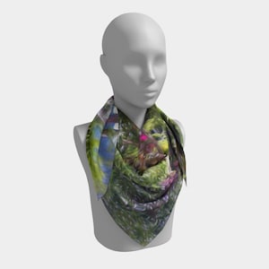 Square Scarf - Alaska Tree