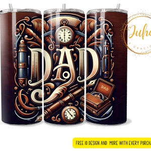 20 oz. Dad  father&#39;s day    Skinny Tumbler Designs | Sublimation Templates | 20oz Tumbler PNG | dad  wrap Tumbler