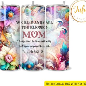 Mama spezielles Zitat Schriften Becher Sublimation Wraps | 20 Unzen PNG Skinny Tumbler, Mama Wertschätzung Geschenk, Muttertagsgeschenk