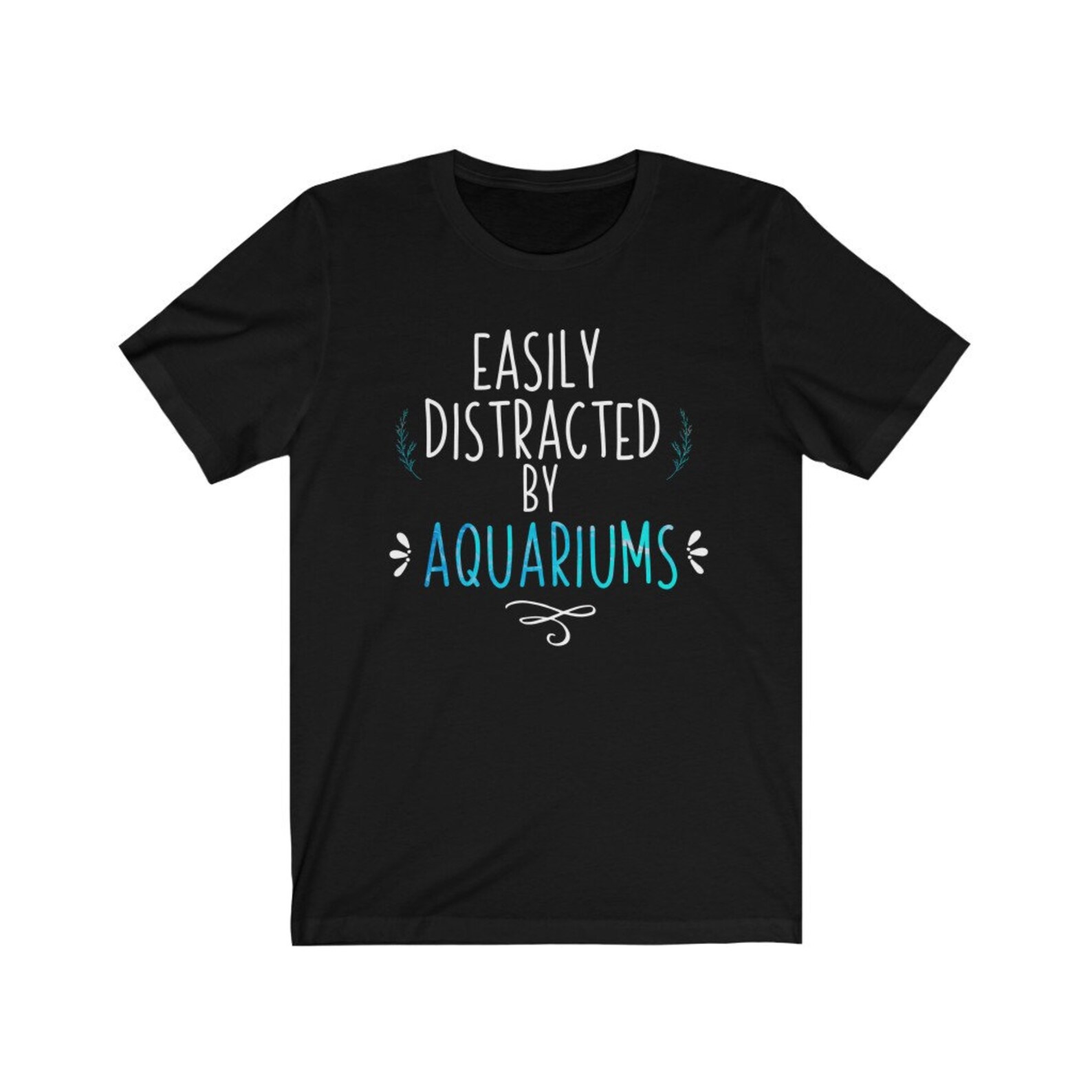 Distracted by Aquariums Tshirt Fish Lover fish Tank Shirt Etsy