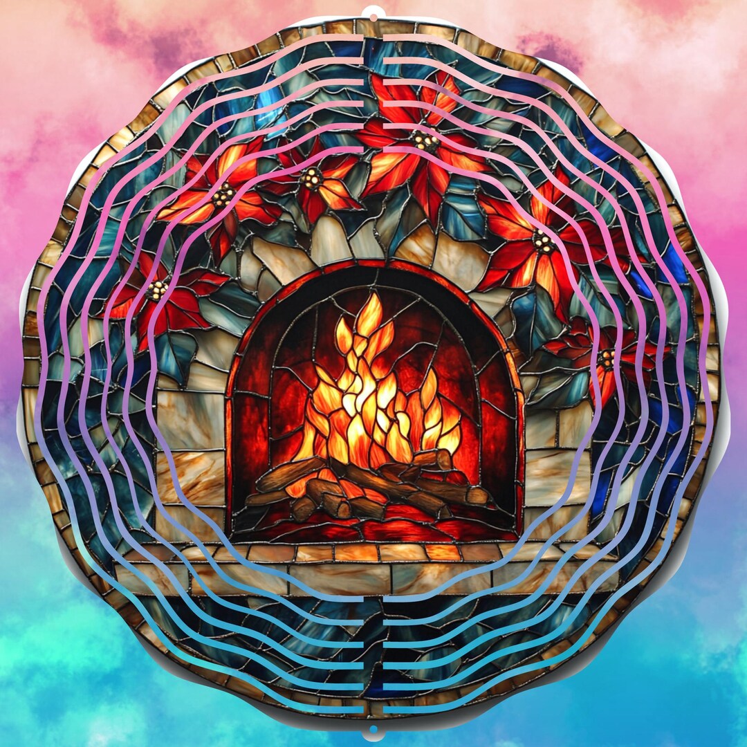 Christmas Wind Spinner , Wind Spinner Sublimation Design PNG, Instant