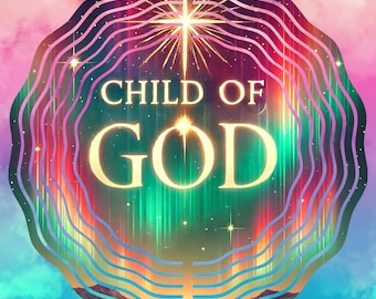 Child of God   wind spinner ,   wind spinner sublimation design PNG, instant download Sublimation Design , autumn wind spinner