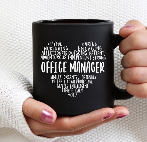 Office Manager Mug Office Manager Gift Office Manager Gift Etsy