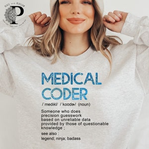 medizinische Coder Definition png , digitaler Download , medizinischer Coder Sublimation PNG, Medizinische Coder Squad Sublimation Datei