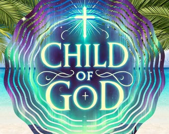Child of God   wind spinner ,   wind spinner sublimation design PNG, instant download Sublimation Design , autumn wind spinner
