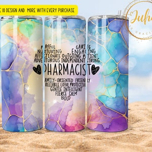Apotheker 20 oz magere beker sublimatie magere beker ontwerpen | Sublimatiesjablonen | Beker van 20 oz, png PNGEgg | Digitale download