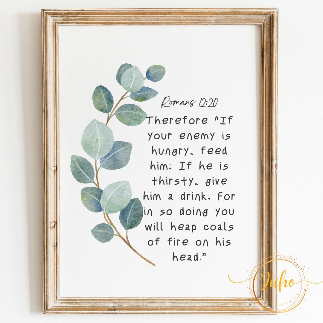 Romans 12 20 Wall Scripture Printable Blessing Wall Art Etsy romans-12-20-wall-scripture-printable-blessing-wall-art-etsy