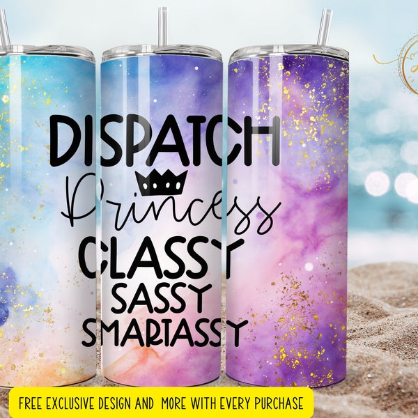 20 oz  dispatcher   tumbler wrap 3d    Skinny Tumbler Designs | Sublimation Templates | 20oz Tumbler PNG | Digital Download