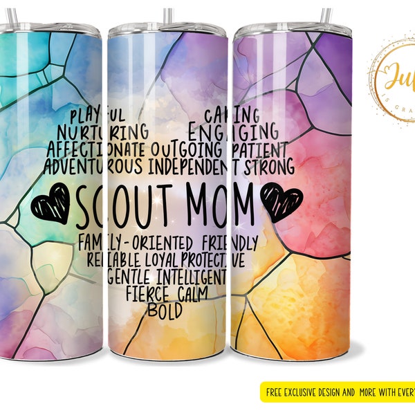 scout mom heart   tumbler Sublimation wraps | 20oz Tumbler PNG skinny tumbler digital download  Boy Scout  gift ,Cub Scout mom png