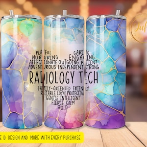 radiology  tech   tumbler Sublimation wraps | 20oz Tumbler PNG skinny tumbler digital download ,  radiology tech  appreciation gift
