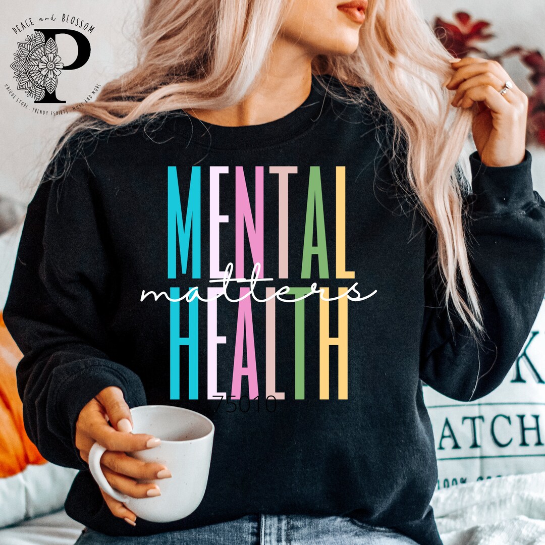 Mental Health Matters PNG, Teacher Png , Digital Download , Mental ...