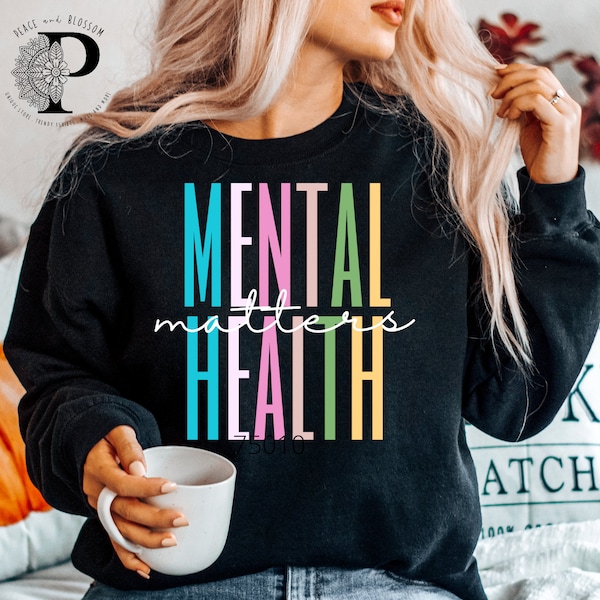 mental health matters  PNG, Teacher  png  , digital download ,  Mental Health Awareness  mug shirt png ,Sublimation design, Digital download