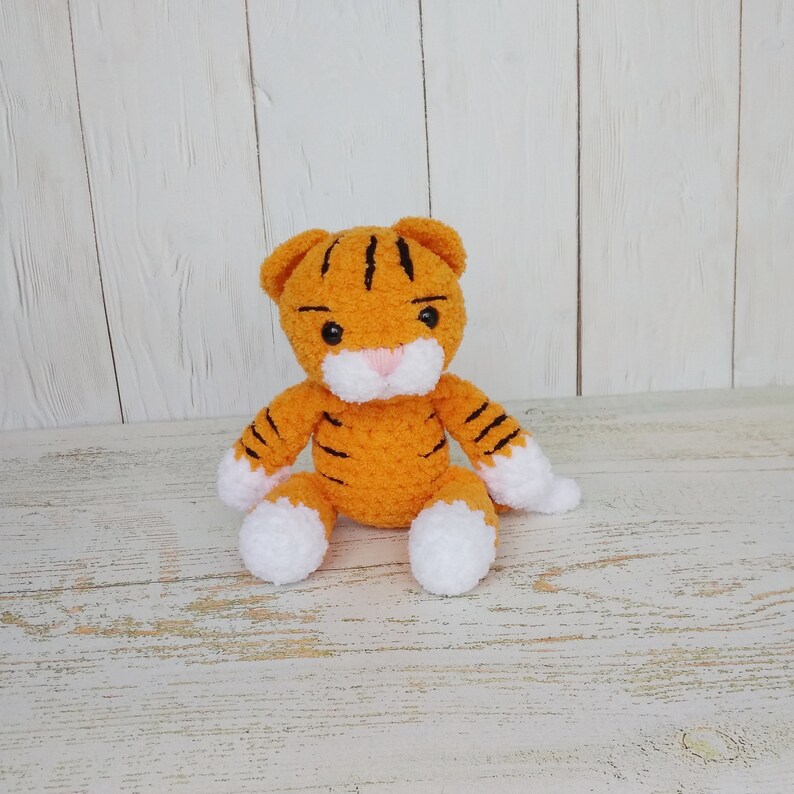 Tiger Stuffed tiger Calvin and hobbes Tiger Plush Tiger Etsy