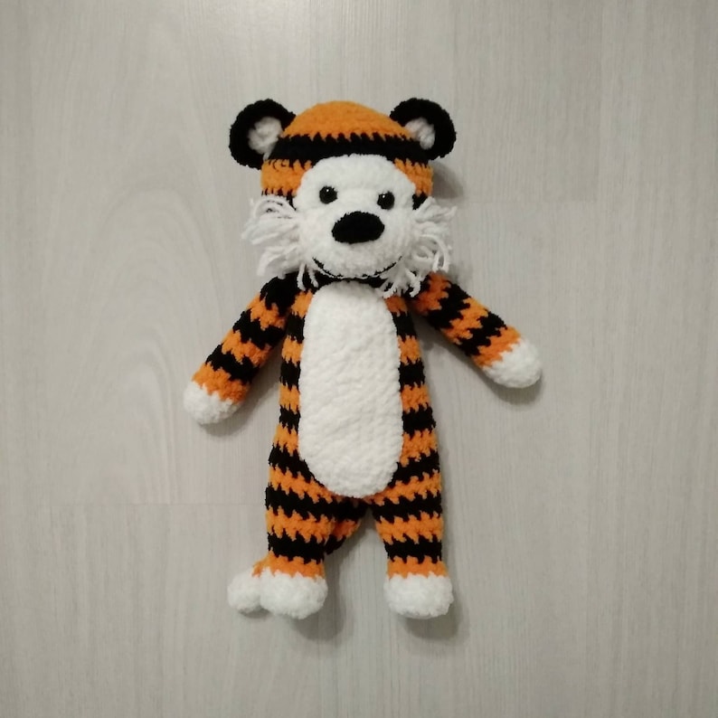 Hobbes Stuffed tiger Calvin and Hobbes Handmade Hobbes | Etsy