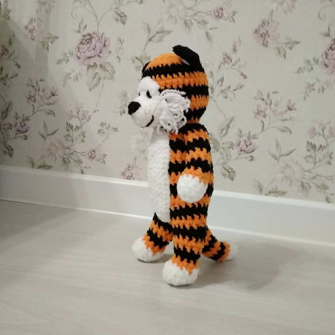 Hobbes Stuffed tiger Calvin and Hobbes Handmade Hobbes Etsy