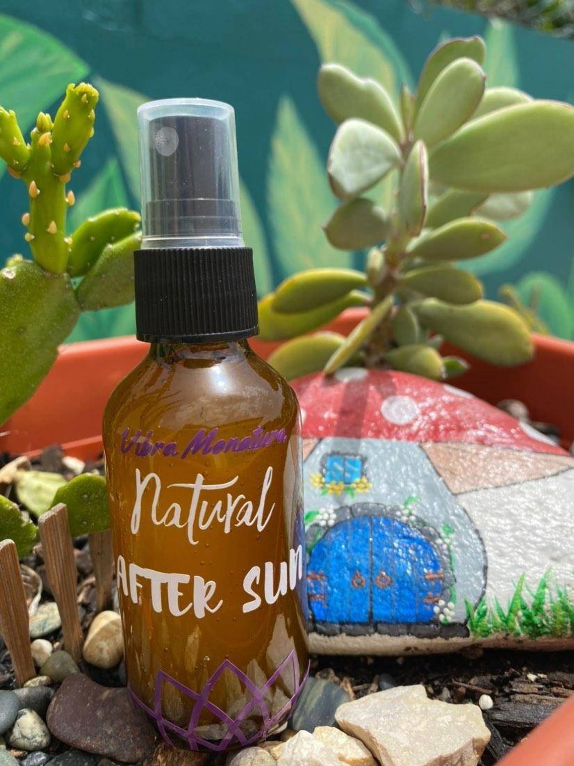Natural After Sun spray para quemaduras solares / necesidad de Etsy