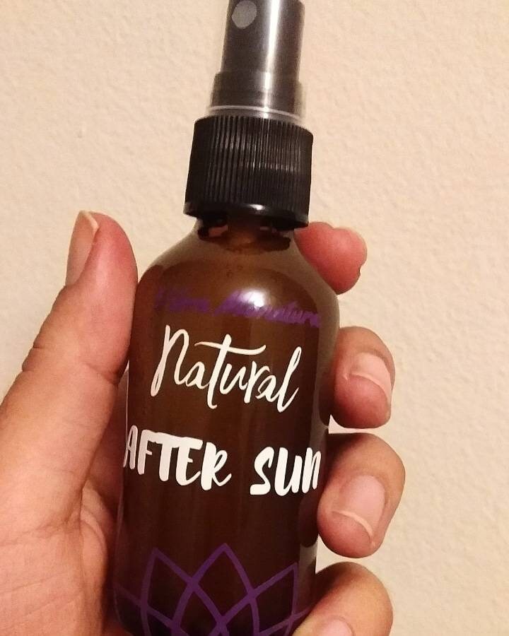 Natural After Sun spray para quemaduras solares / necesidad de Etsy