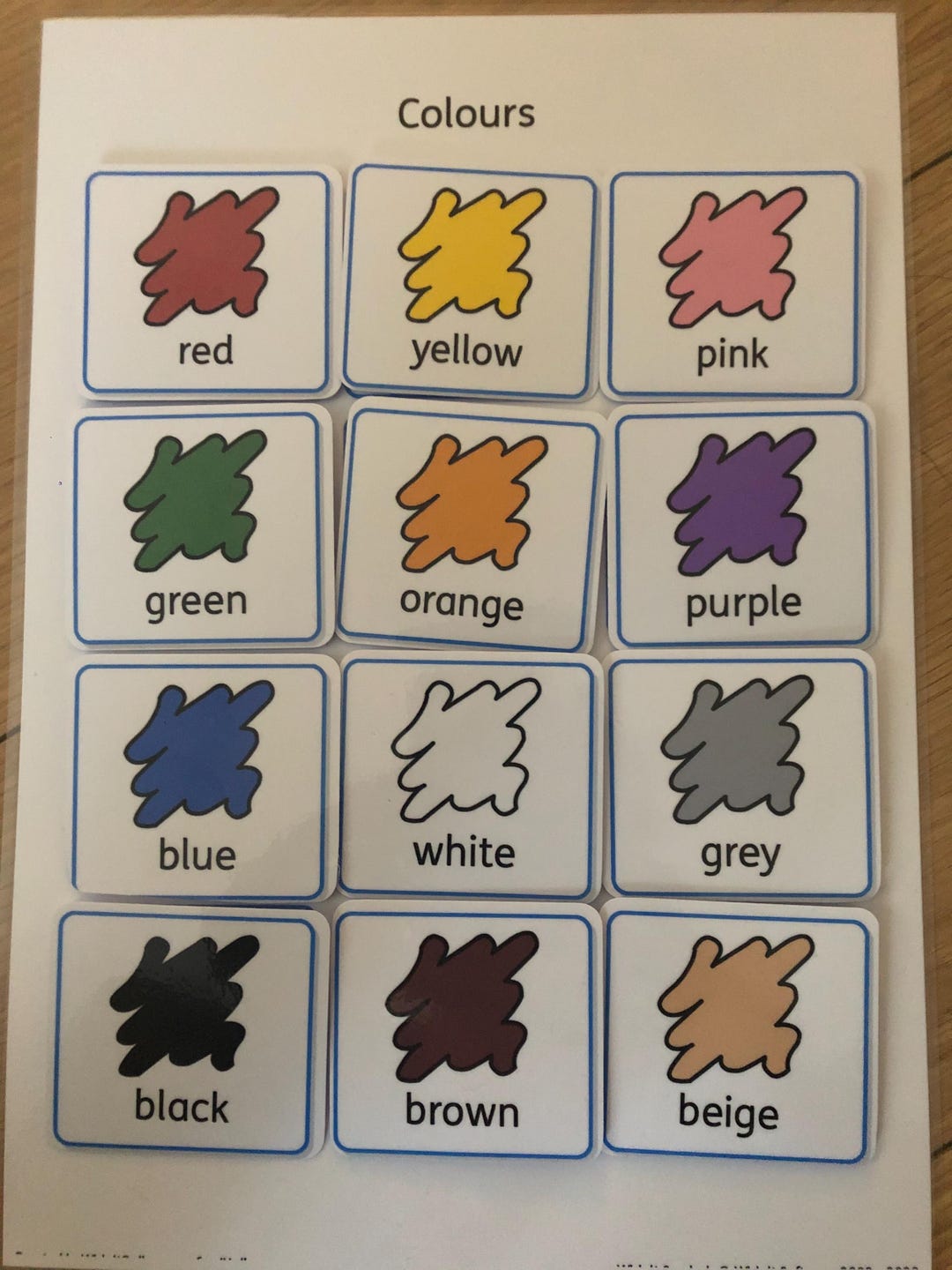 Matching Color Sen Colour Matching SEN Activity - Etsy UK
