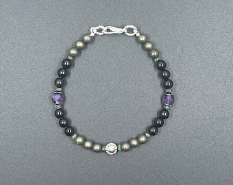 Anklet for Releasing Negative Energy, Protection Anklet, Crystal Anklet, Gemstone Anklet, Custom Anklet, Anklet, Crystal, Crystals,