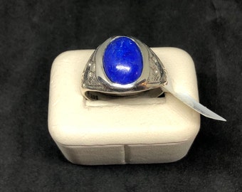 925 Sterling Lapis Lazuli Ring size 11.5, Lapis Lazuli, Sterling Ring, Ring size 11.5, Lapis Lazuli Ring