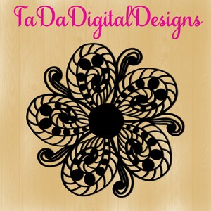 Blume Mandala svg / png