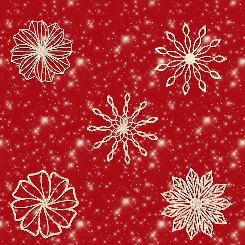 Download Snowflake svg bundle / bows / stars svg bundle | Etsy