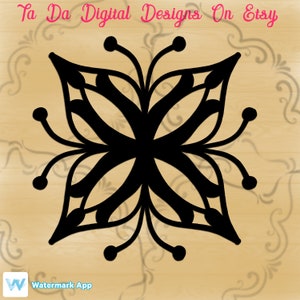 Borboleta SVG / Mandala Borboleta SVG