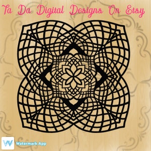 Flower mandala svg / png. Mandala svg / png