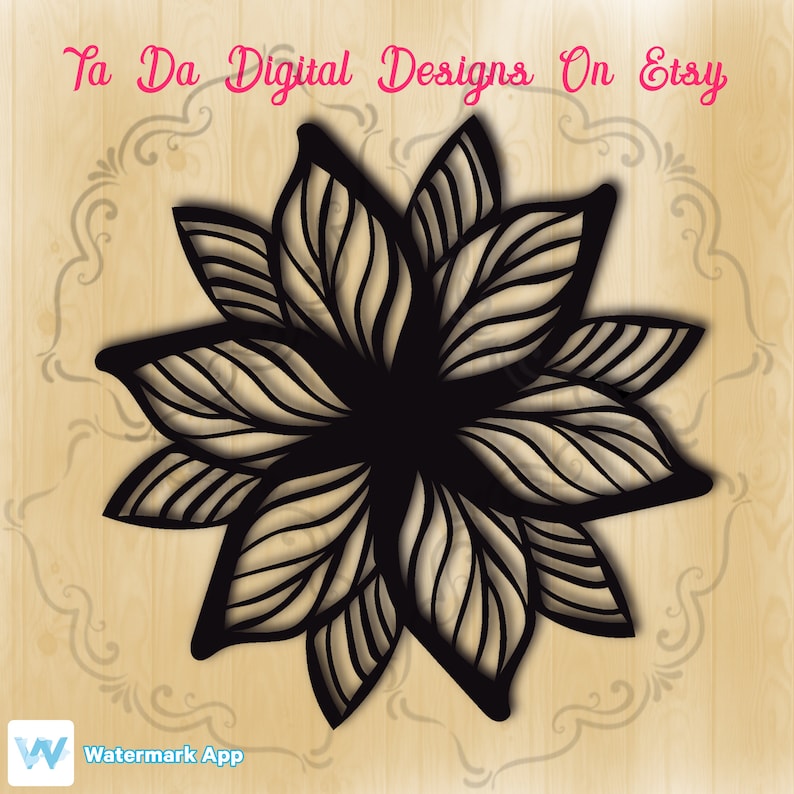 Download Mandala Flower Svg Png Clip Art Art Collectibles Kromasol Com