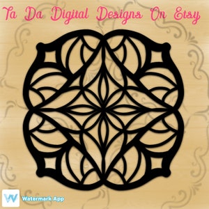 Flower mandala svg / png.   Mandala svg / png  Mandala printable