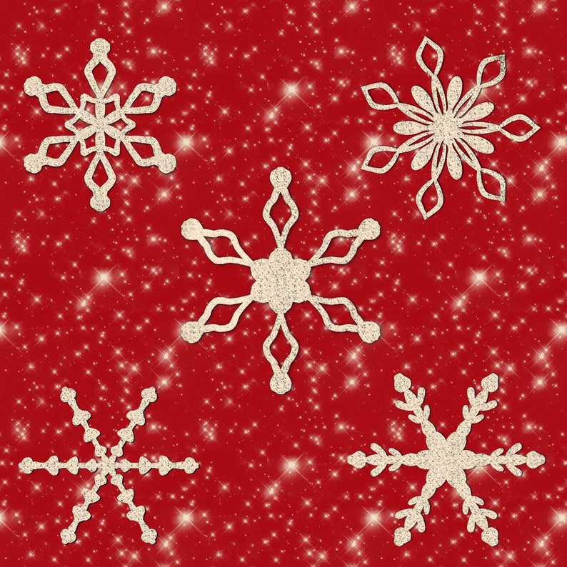 Download Snowflake svg bundle / bows / stars svg bundle | Etsy