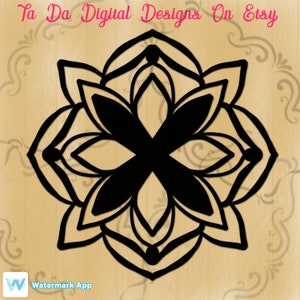 Mandala svg / flower mandala svg