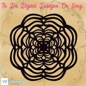 Flower mandala svg / png   Mandala svg / png Mandala printable