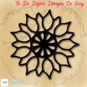 Flower svg/cutting file