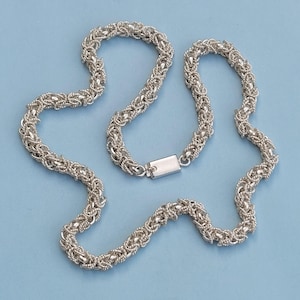Vintage Heavy Taxco Silver Chain - Etsy