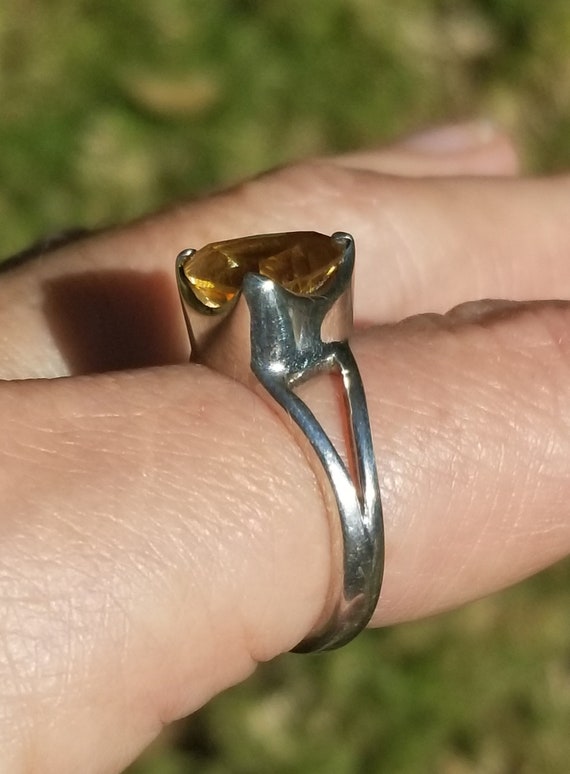 RESERVED for E. Trillion Citrine and Sterling Sil… - image 4