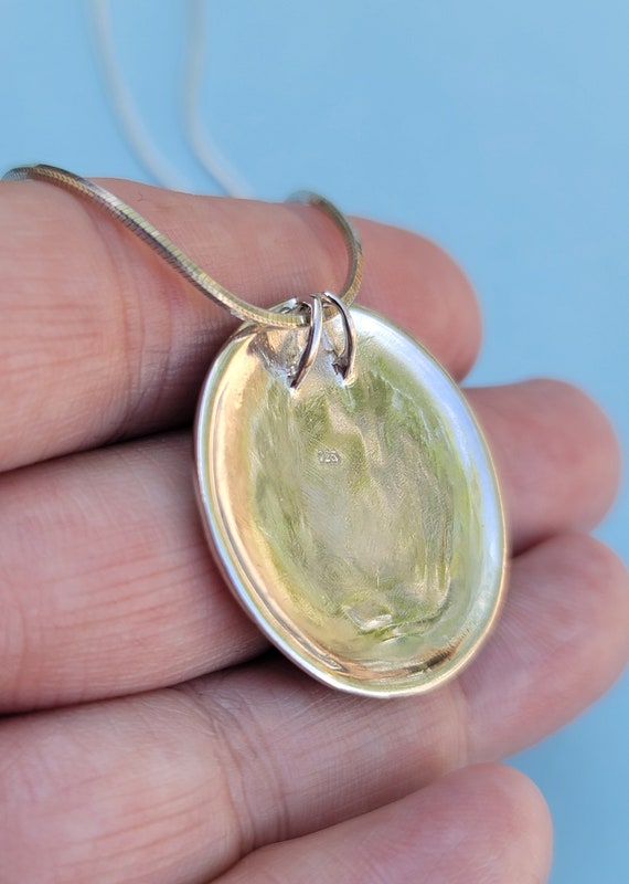 Multi Color Enamel Groovy Mod 925 Sterling Silver… - image 10