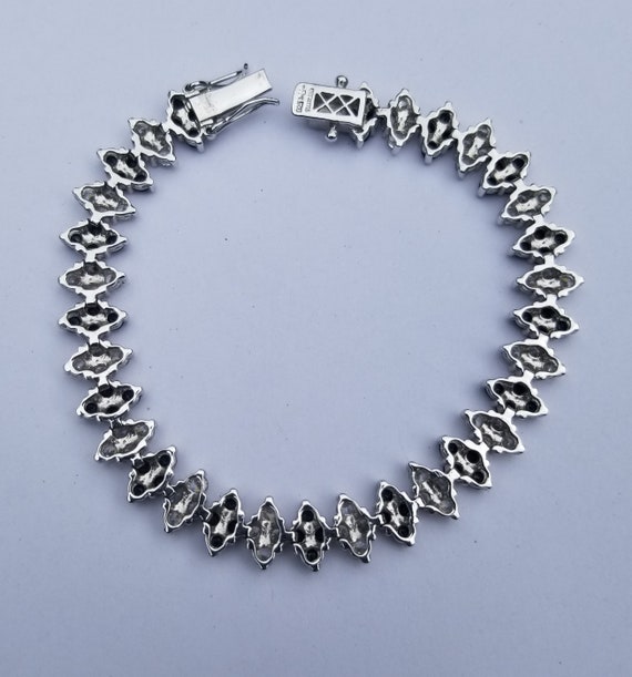 Black cz bracelet best sale