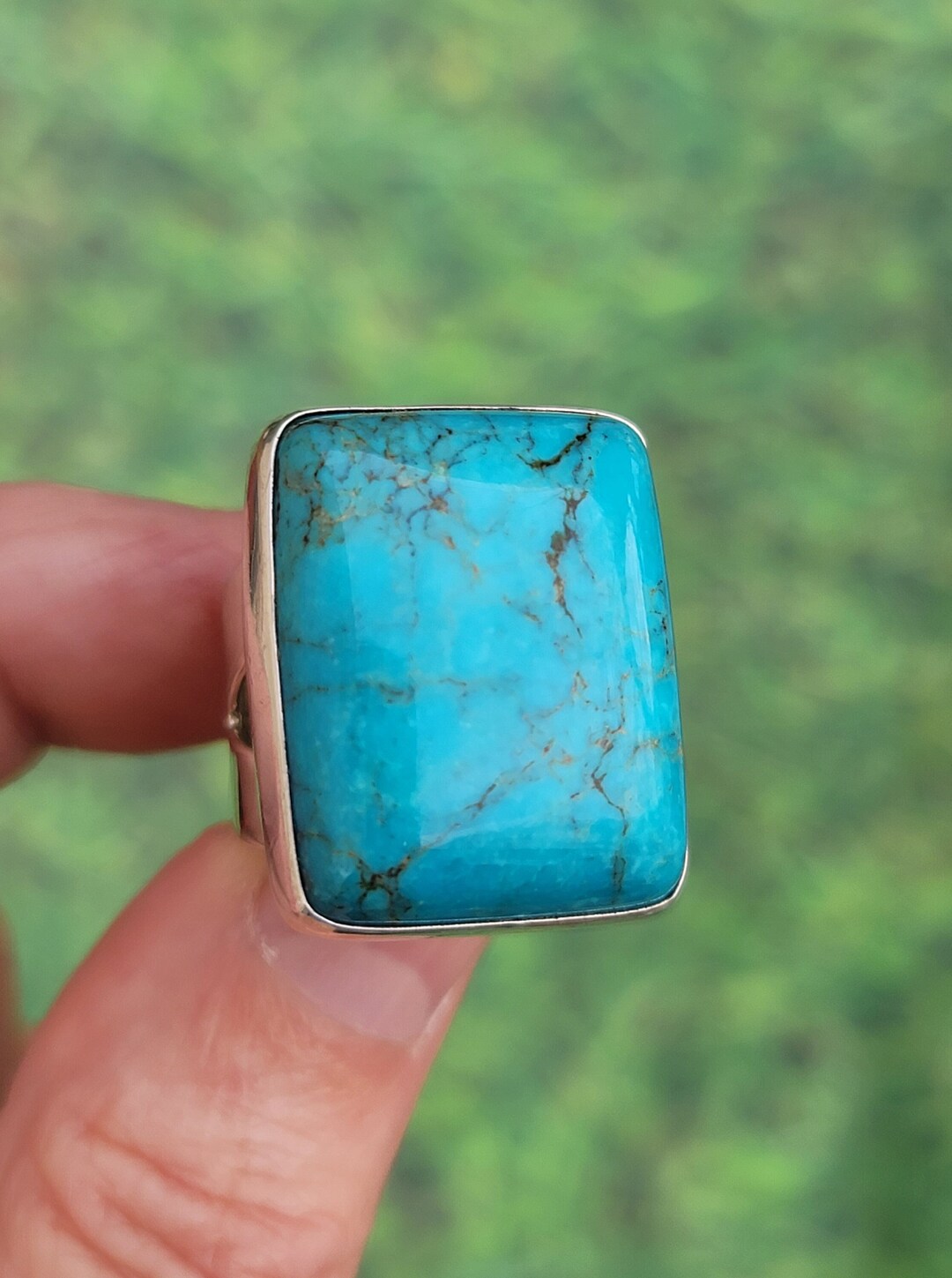 Berry Gem Ring Turquoise ZYR96/440 - Size 6 main image 1