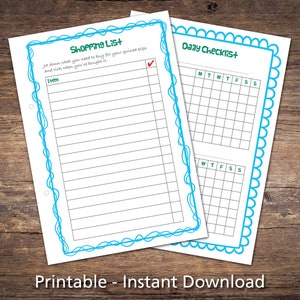 Guinea Pig Care Sheets Bundle Printable Checklists, Charts ...