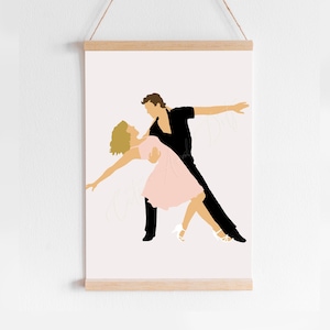 Movie Poster: Famous Dance Scene Print (Digital Download)