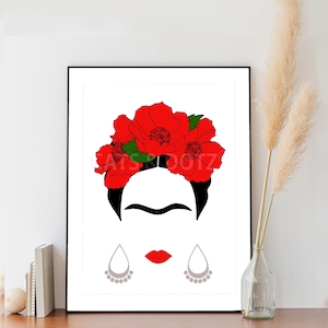 Mexican Woman with Flowers (Digital Download)