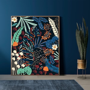 Downloadable Digital Print, Tiger Print,  Modern home decor, Wall art, Tiger poster, Large Print, Jungle, Nursery print tiger, Gift idea