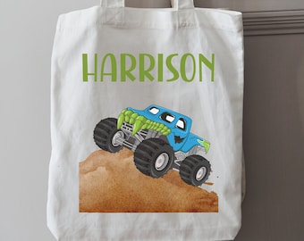 Monster Truck Tote Bag