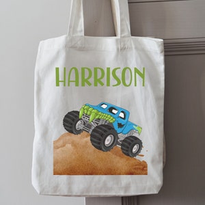 Monster Truck Tote Bag