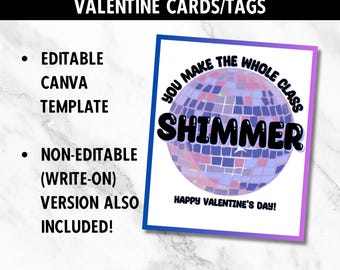 Retro Printable Swiftie Valentine | Editable | Preppy | Valentine Card | Treat Bag Tag | Class | School | Taylor Swift | Tween Girl | Teen