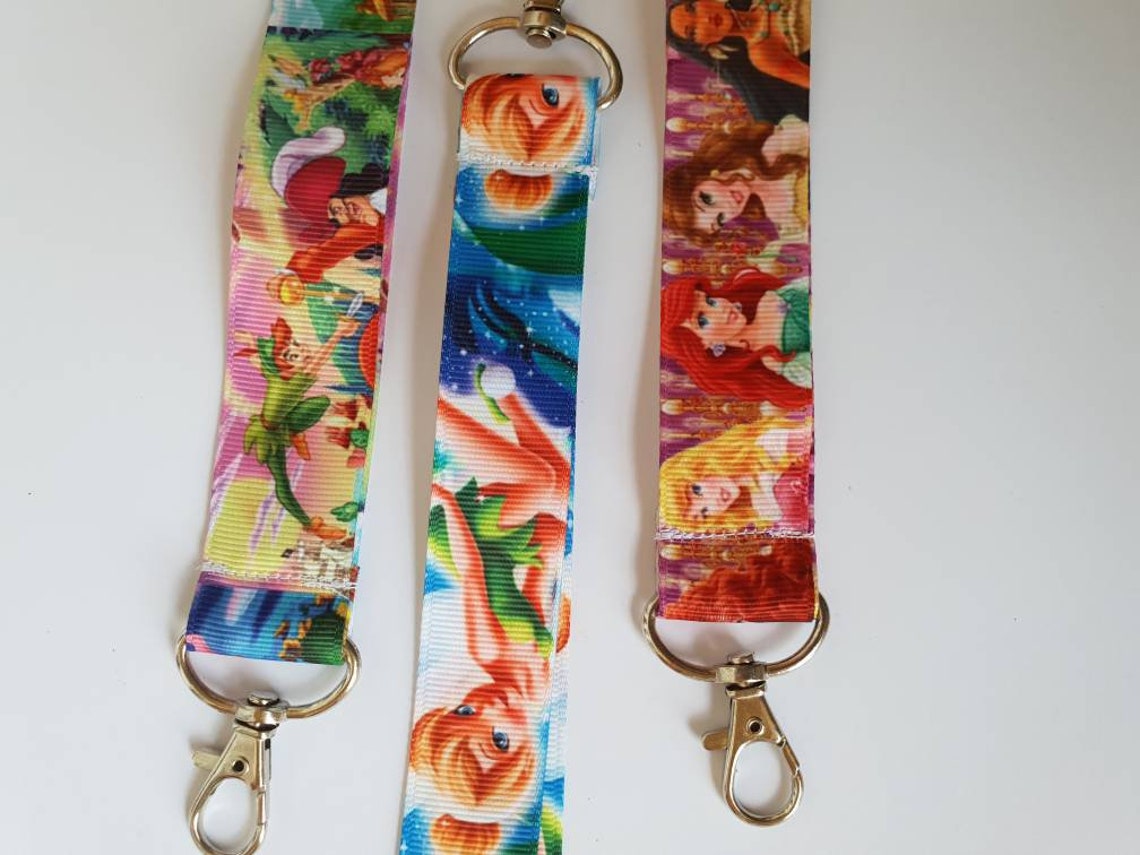 Various Disney Inspired Lanyards Etsy